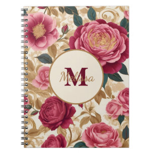 Carnet Roses de jardin opulent