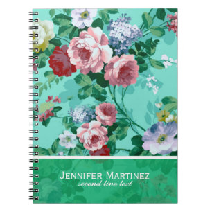 Carnet Roses et fleurs colorés 2