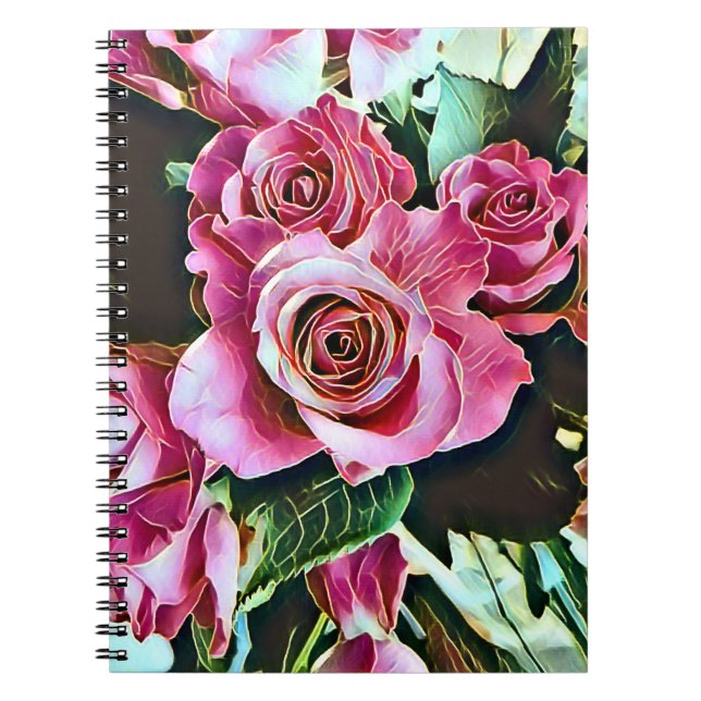 CARNET ROSES ROSES ROSES (Devant)