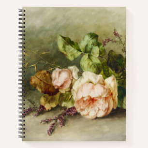 Carnet Roses vintages par Margaretha Roosenboom