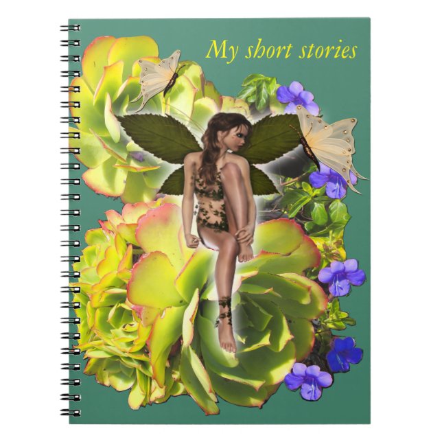 Carnet Rosette Succulent visiteurs (Devant)