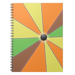 Carnet Roue couleur orange