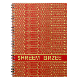 Carnet Rouge Or Chant Shreem Brzee attire la richesse