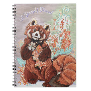 Carnet Rouge Panada Crystaline Vibes Art Planner