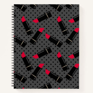 Carnet Rouge rouge à lèvres, rétro