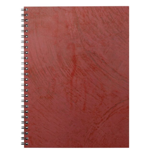Carnet Rouge solide (Devant)