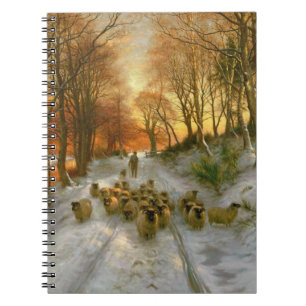 Carnet Rougeoyé avec des teintes de même des heures