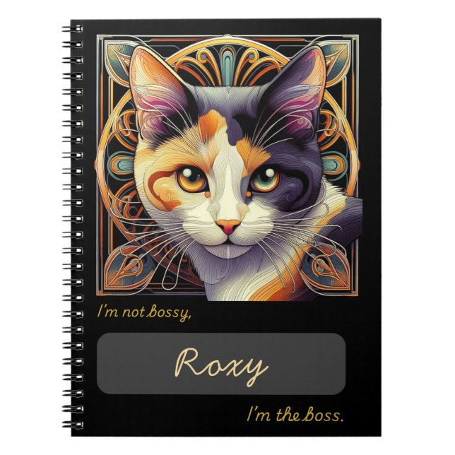 Carnet Roxy Boss Vibes (Devant)