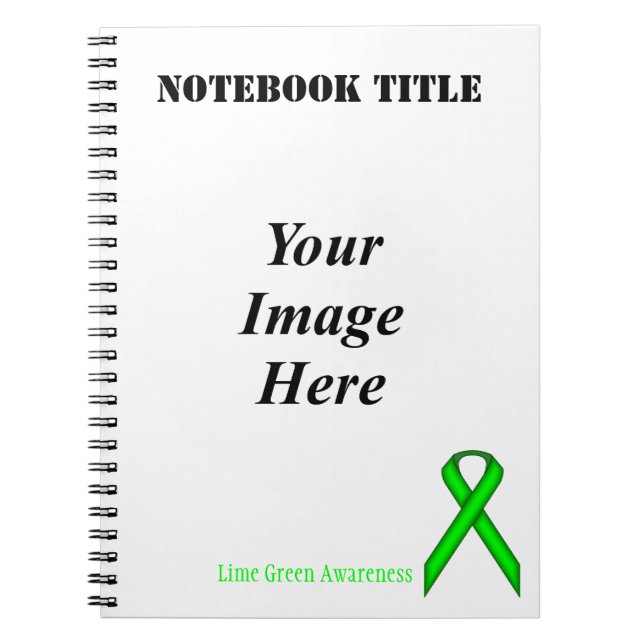 Carnet Ruban de la Lime Green Standard par Kenneth Yoncic (Devant)