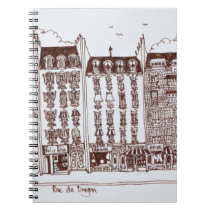 Carnet Rue du Dragon, Saint-Germain-des-Prés, Paris