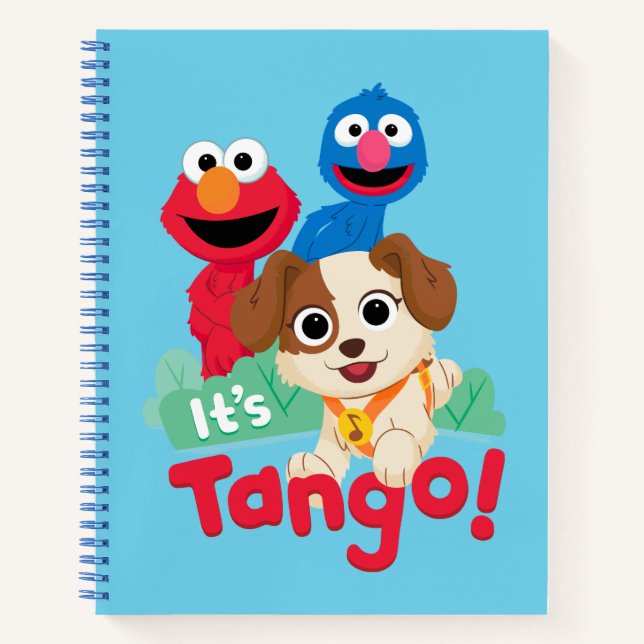 Carnet Rue Sésame | C'est Tango avec Elmo & Grover (Devant)