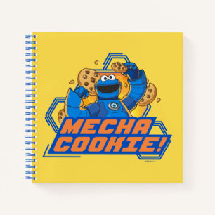 Carnet Rue Sésame Cookie Monster Mecha Cookie!
