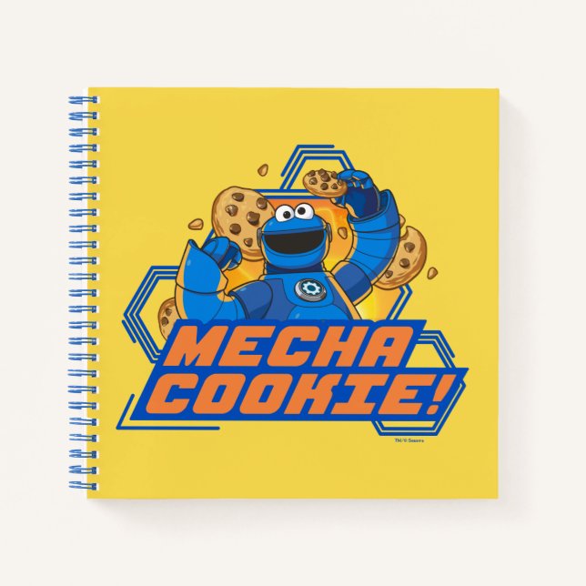 Carnet Rue Sésame | Cookie Monster Mecha Cookie! (Devant)