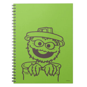 Carnet Rue Sésame   Oscar the Grouch Bright