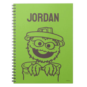 Carnet Rue Sésame   Oscar the Grouch Bright