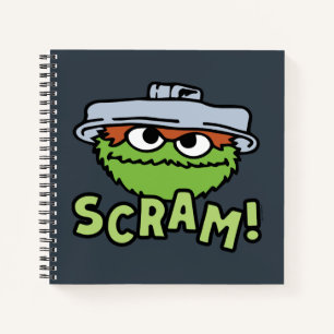 Carnet Rue Sésame   Oscar the Grouch Scram!