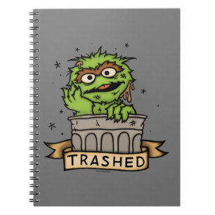 Carnet Rue Sésame   Oscar the Grouch Trashed
