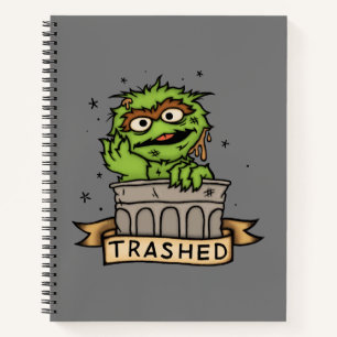 Carnet Rue Sésame   Oscar the Grouch Trashed