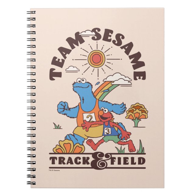 Carnet Rue Sésame | Team Sesame Track & Field (Devant)