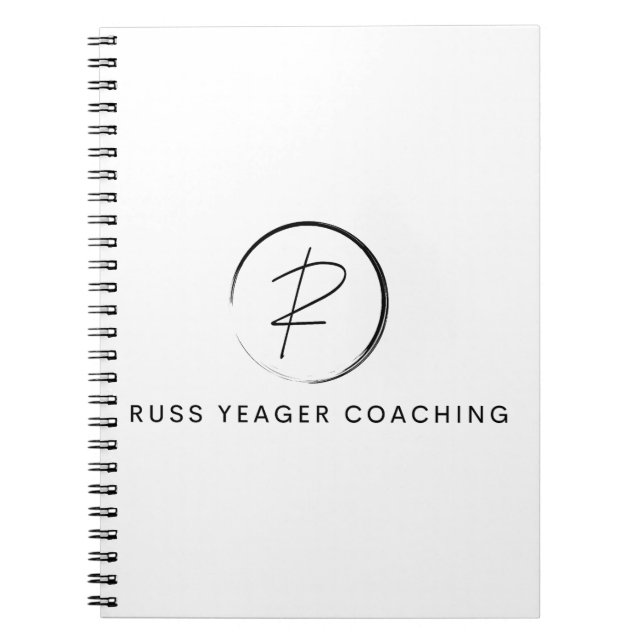 Carnet Russ Yeager Coaching Signature Logo (Devant)