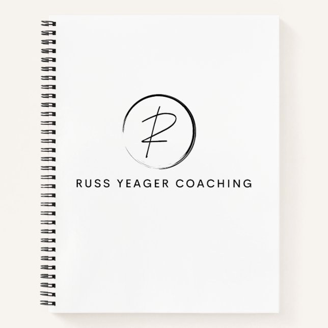 Carnet Russ Yeager Coaching Signature Logo (Devant)