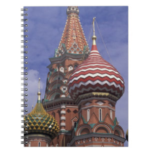Carnet Russie, Moscou, place Rouge. oignons célèbres de S