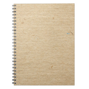 Carnet Rustic Kraft Papier : Arrière - plan texturé.