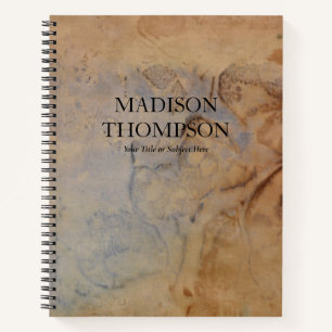 Carnet Rustique Antique Papier Vintage Simple Professionn