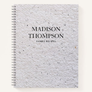 Carnet Rustique Antique papier Vintage Texture famille Re