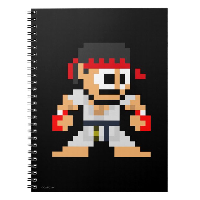 Carnet Ryu à 8 bits (Devant)