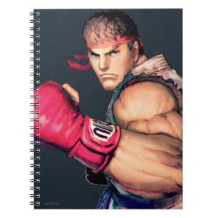 Carnet Ryu avec le poing augmenté