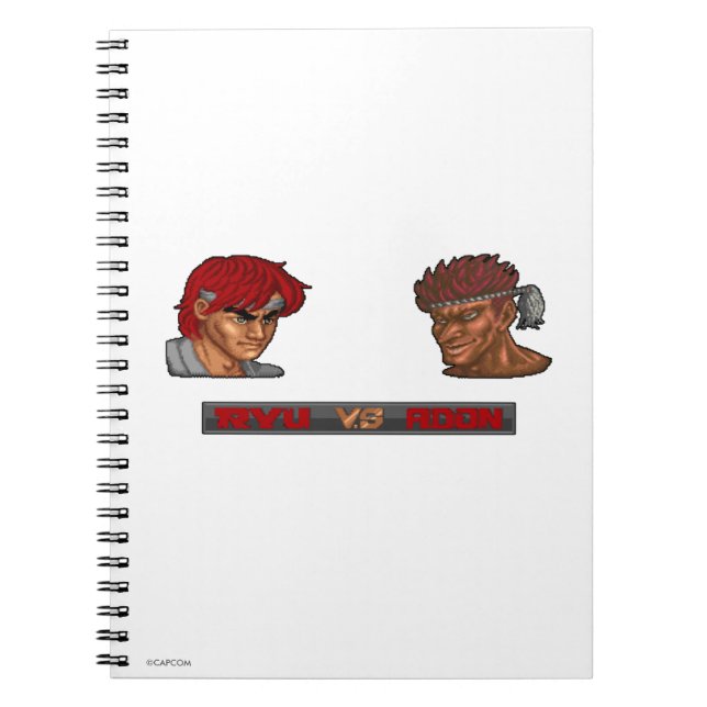 Carnet Ryu contre Adon (Devant)