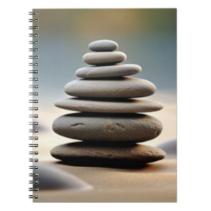 Carnet Sable De Pebble Rocheux Tranquille