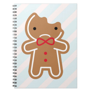 Carnet Sad Bitten Kawaii Homme en pain d'épices