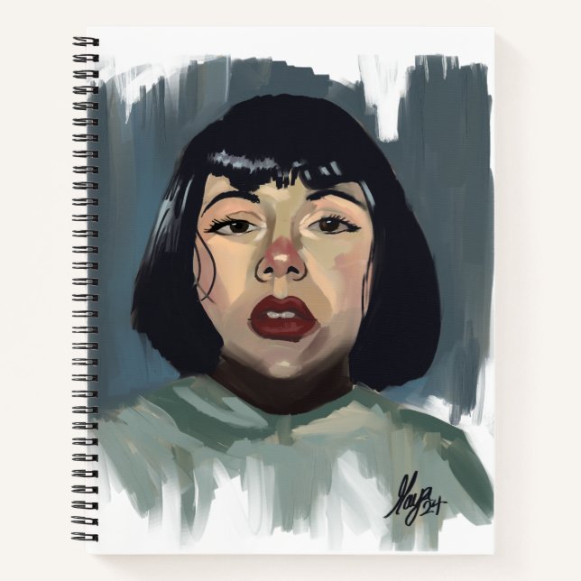 Carnet Sad eyes (Devant)