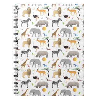 Carnet Safari Savanna Multiple Animaux