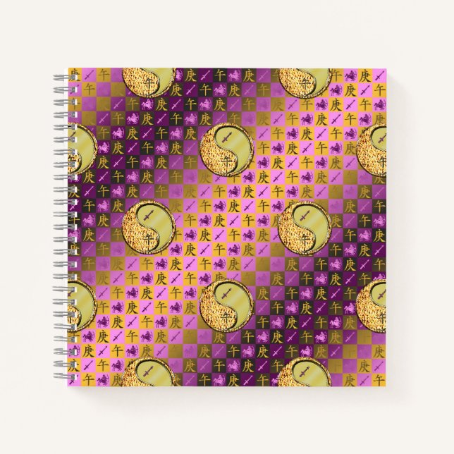 Carnet Sagittarius & Metal Horse (Devant)