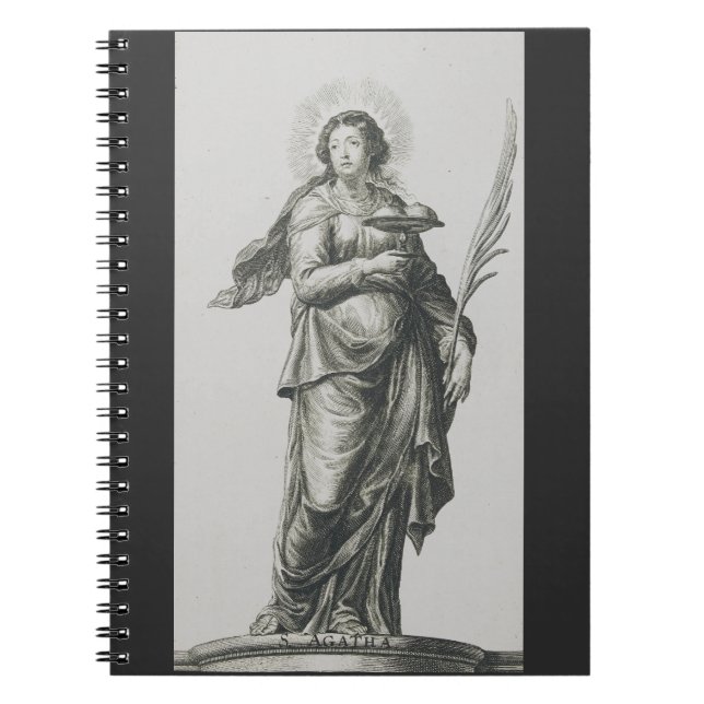 Carnet Saint-Agathe de Sicile (Devant)
