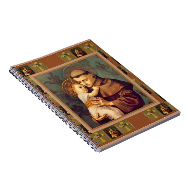 Carnet Saint Anthony et Jésus-enfant (Côté Droit)
