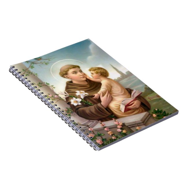 Carnet Saint Anthony et Jésus-enfant (Côté Droit)