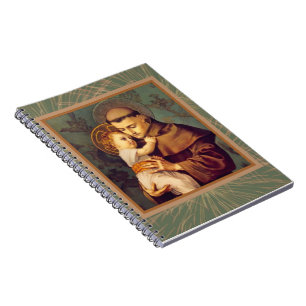 Carnet Saint Anthony et Jésus enfant