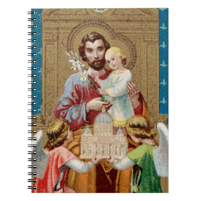 Carnet Saint Joseph enterré recevant le Vatican Maquette (Devant)
