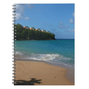 Carnet Saint Lucia Beach Paysage tropical