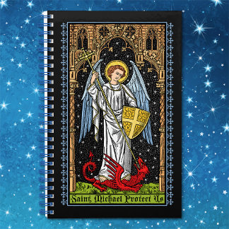 Carnet Saint Michael Battles the Beast Notebook