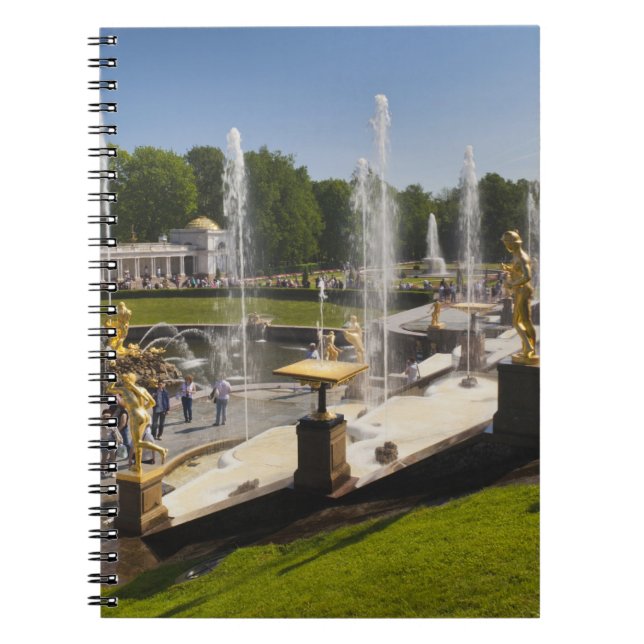 Carnet Saint-Pétersbourg, Fontaines de la Grande Cascade (Devant)