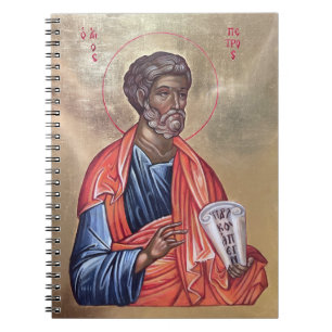 Carnet Saint Pierre l'Apôtre - Icône orthodoxe orientale