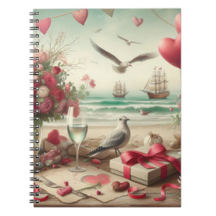 Carnet Saint-Valentin côtière/nautique