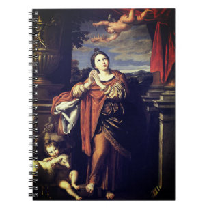 Carnet Sainte Agnès par Domenichino (v. 1620)