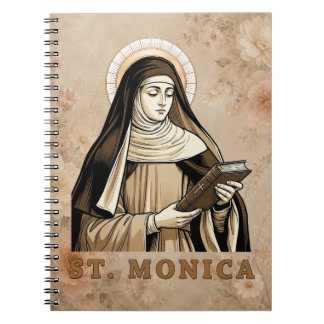 Carnet Sainte Monique, patronne catholique des mères