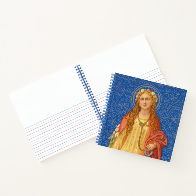 Carnet Sainte Philomène avec ancre (SNV 051) (Intérieur)